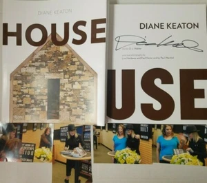 Autographed Diane Keaton SIGNED Book HOUSE HC AUTOGRAPH + Bonus Event Photos!!! - Picture 1 of 5