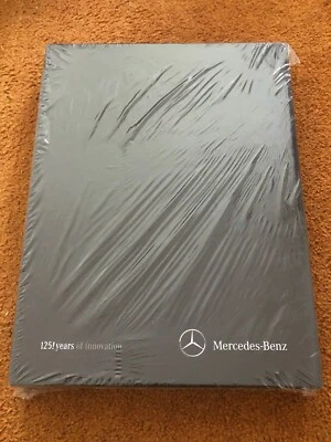 mercedes - benz 125 years of innovation scarce press kit still sealed - Image 1 of 2