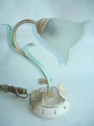 Lampe Abat-Jour Abatjour Nachttisch Schmiedeeisen - Bild 1 von 1