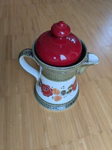 Kaffeekanne Keramik SMF Schramberg Dekor Tirol - Bild 1 von 3