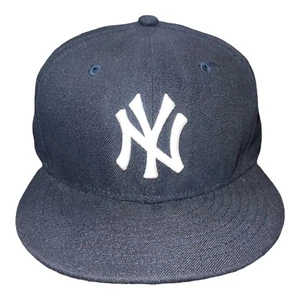 NEW ERA 59FIFTY New York Yankees MLB Fitted Cap Sz 7 1/4 Cool Base FREE SHIP - Picture 1 of 12