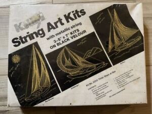 Kelly's Vintage String Art Kit Sealed From 1978 Craft Puzzle