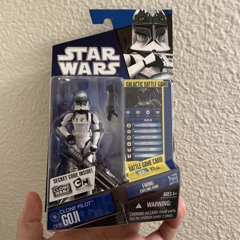 Clone Pilot Goji CW28 2010 Star Wars The Clone Wars Hasbro Cover