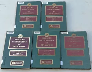 5 x Vols Hydrogen Its Technology and Implication Vol I II III IV V COX McCarty - Picture 1 of 10
