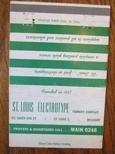 40 STRIKE: ST. LOUIS ELECTROTYPE FOUNDRY COMPANY (ST. LOUIS, MISSOURI) -F9 - Picture 1 of 1