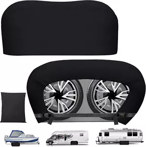 Cubiertas para neumáticos de autocaravana K-Musculo, cubierta para neumáticos de doble eje, paquete de 2 cubiertas para ruedas de autocaravana para 30"-3 - Imagen 1 de 12