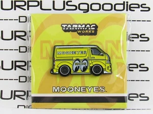 2021 Tarmac Works X Leen Customs Pin Yel Mooneyes TOYOTA HIACE Widebody Limited - Picture 1 of 3