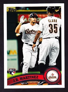 2011 TOPPS UPDATE #US186 J. D. MARTINEZ ASTROS ROOKIE - Foto 1 di 2