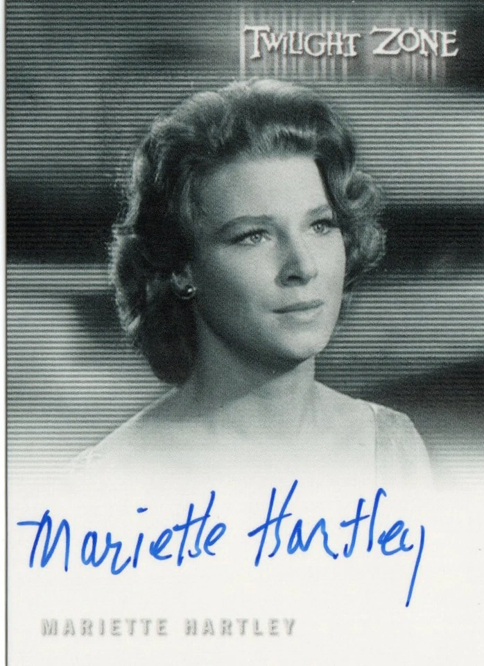 Complete Twilight Zone 50th Ann Auto A-99 Mariette Hartley as Sandra Horn - Image 1 of 1