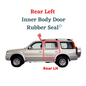 Ford Everest 2003 - 2014 Weatherstrip Rear Left Inner Body Door Rubber Seal - Bild 1 von 6