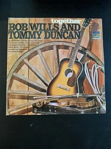 Bob Wills & Tommy Duncan, Together, Sunset Records SUS 5108, Country 3 - Picture 1 of 3