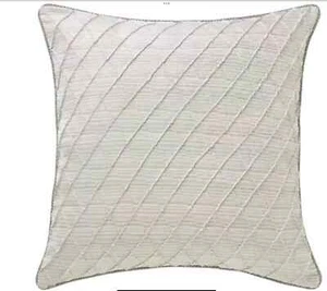 Waterford Pillow Quilted Spencer Pillow Sham - Mocha Beige NWT -26 x 26" - Euro - Picture 1 of 1