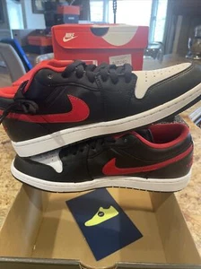 Nike Air Jordan 1 Low WHITE TOE 553558-063 Men's Sz 11  NWB no lid - Picture 1 of 4