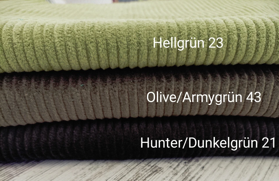 Öko-Tex Breitcord 100 % Baumwolle  50 x 142 cm - Bild 1 von 1