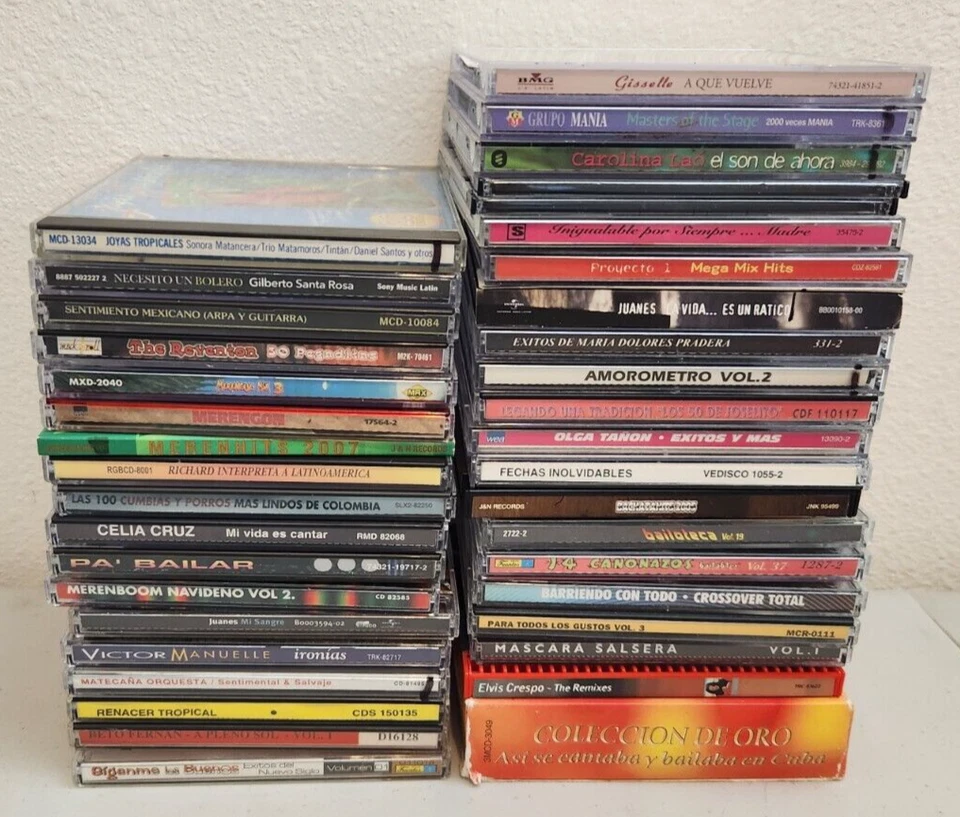 Music CD's Salsa Bachata Merengue Latin Pick N Choose $1.99 each - Flat Shipping Foto 1 de 1