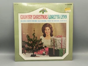Loretta Lynn - COUNTRY CHRISTMAS LP - 1973 - MCA-248 - Original Shrink - NM/M - Picture 1 of 8