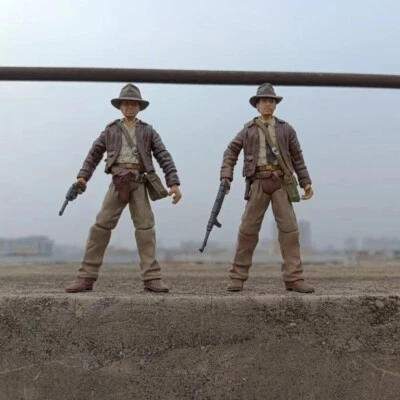 lot of 2 Hasbro Indiana Jones Action Figure 3.75" loose - Image 1 of 4