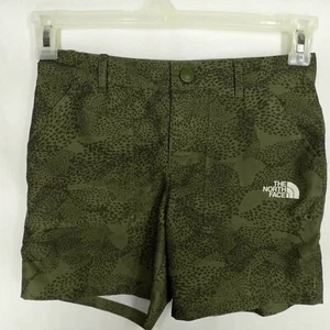 The North Face Boys Flash Dry Green Regular Fit Pockets Chino Shorts Size Medium - Picture 1 of 8