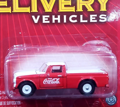 Johnny Lightning 62 1962 Studebaker Pickup Truck Coca Cola Delivery Car w/RRs - Image 1 of 2
