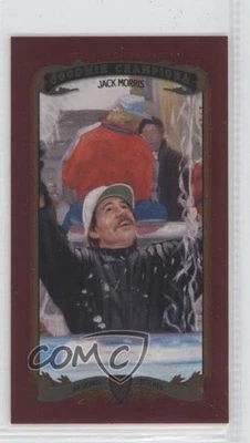 2012 Goodwin Champions Minis Red Foil Magician Back /12 Jack Morris #75 HOF - Image 1 of 2