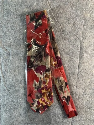 Geoffrey Beene Floral Print Mens Ties - Image 1 of 4