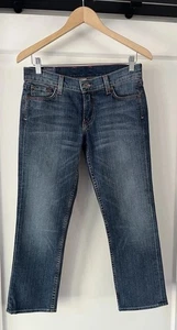 Lucky Dungarees by Gene Montesano Jeans - Women’s 27(4) - Sundown Skinny Cuffed - Picture 1 of 12