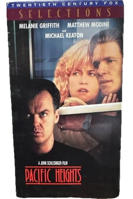 Pacific Heights VHS Movie 1995  Michael Keaton Melanie Griffith Matthew Modine - Image 1 of 2