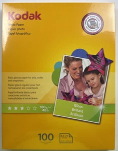 New Sealed Kodak 8209017 Photo Paper - 8.5 X 11 White 100 Sheets matte - Picture 1 of 12