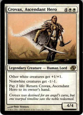 MTG Crovax, Ascendant Hero NEARMINT NM / Magic The Gathering : Planar Chaos - Image 1 of 2