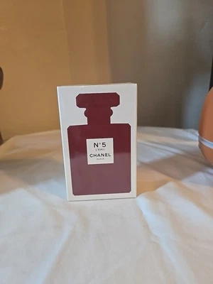 Chanel No 5 парфюмированная вода 3,4 жидк. Oz. / 100 мл красный бутылка ограниченного тиража новый - Изображение 1 из 3