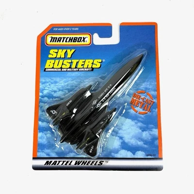 1999 Matchbox Sky Busters SR-71 Blackbird FX-835 (Black US Air Force NASA 06935) - Image 1 of 4