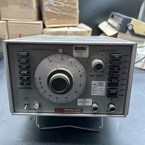 Untested As Is Krohn-Hite Model 4200A Oscillator - Picture 1 of 3