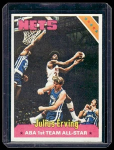 1975-76 Topps Julius Erving 300 New York Nets NMT+ SHARP - Picture 1 of 2