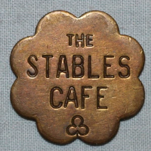 THE STABLES CAFE~ BLANK REVERSE ~NEWPORT , KENTUCKY TOKEN ~ 99 ¢ shipping - Picture 1 of 2