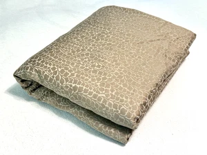 Copripiumino Sferra King Cotone Egiziano Raso Taupe Jacquard Vite Lusso *LEGGI* - Foto 1 di 15