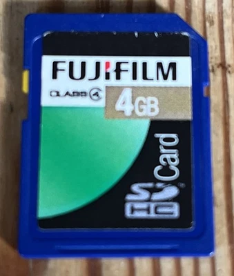 Fujifilm 4 GB SD Card - SDHC Class 4 - Memory Card for Digital Camera  - Image 1 of 2
