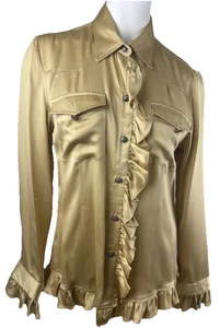 Blusa 100 % seda de Tasha Polizzi M - Imagen 1 de 9