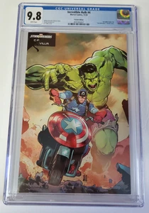 Cómic Incredible Hulk edición #4. Cubierta variante. Clasificado CGC. Marvel 2023 - Imagen 1 de 4