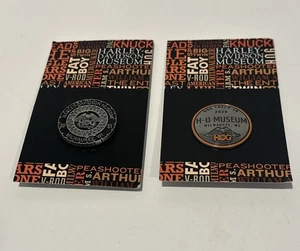 Harley-Davidson Museum HOG "Harley Owners Group" giubbotto bavero giacca spille - Foto 1 di 4