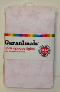 1 Pair Of Garanimals Opaque Tights 18 T0 24 Months 30"- 36"  23 - 33lbs PINK - Picture 1 of 1