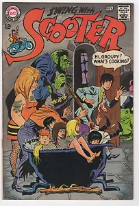 SWING WITH SCOOTER #9 DC TEEN HUMOR 1967 MOD COMIC - Picture 1 of 2