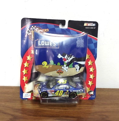 2002 Winners Circle 1:43 Monte Carlo 400 #48 Lowe's Sylvester Tweety w/ Hood N27 - Image 1 of 2