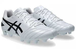 ASICS DS LIGHT CLUB Wide Football Soccer Shoes White/Black 1103A097 from JAPAN - Picture 1 of 7