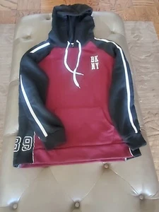 Womens Pullon Hoodie Size 1X MAROON - Picture 1 of 6