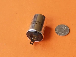 THERMAL FLASHER BLINKER TURN SIGNAL 6 VOLT NEG.EARTH SUIT VW BEETLE KOMBI-TF63  - Picture 1 of 2