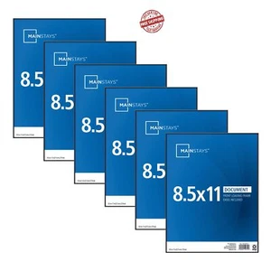 Mainstays Bilderrahmen 8,5x11 Dokumentformat, schwarz, 6er Set - Bild 1 von 11