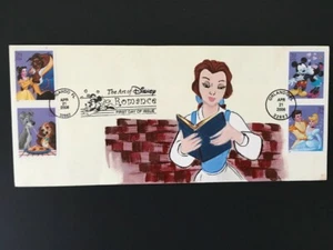 BEAUTIFUL DISNEY, Hand Painted First Day of Issue, The Art of Disney, 2006 with - Picture 1 of 1