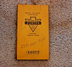 Vintage NOS Clinton Piston Rings - P# 233-122-500 / 16023 - Picture 1 of 2