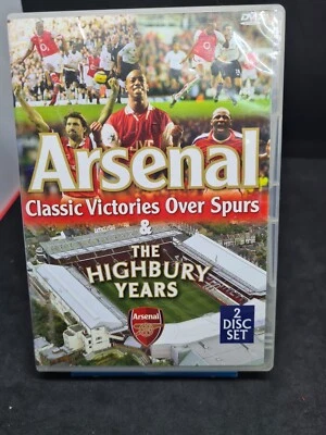 Arsenal Classic Victories over Spurs & The Highbury Years Region All VGC SOCCER - Image 1 of 3