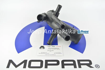 Entrada de refrigerante de codo Chrysler Voyager RT 2.8CRD 12-15 68158443AA nuevo fabricante de equipos originales Mopar Foto 1 de 4